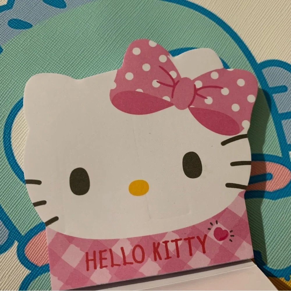 Hello Kitty Mini Memo Note Pad with 3 Different Designs